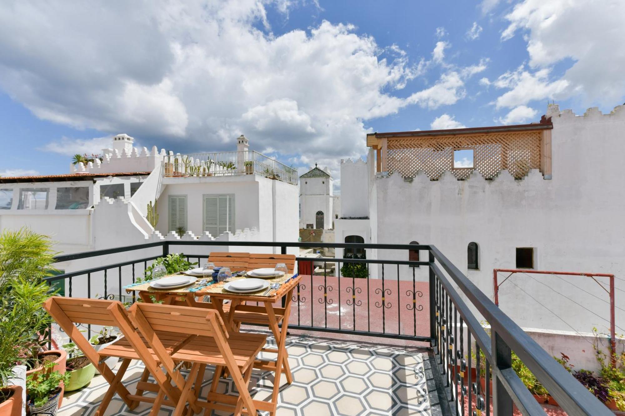 La Casita Guennoun Kasbah Villa Tangier Bagian luar foto