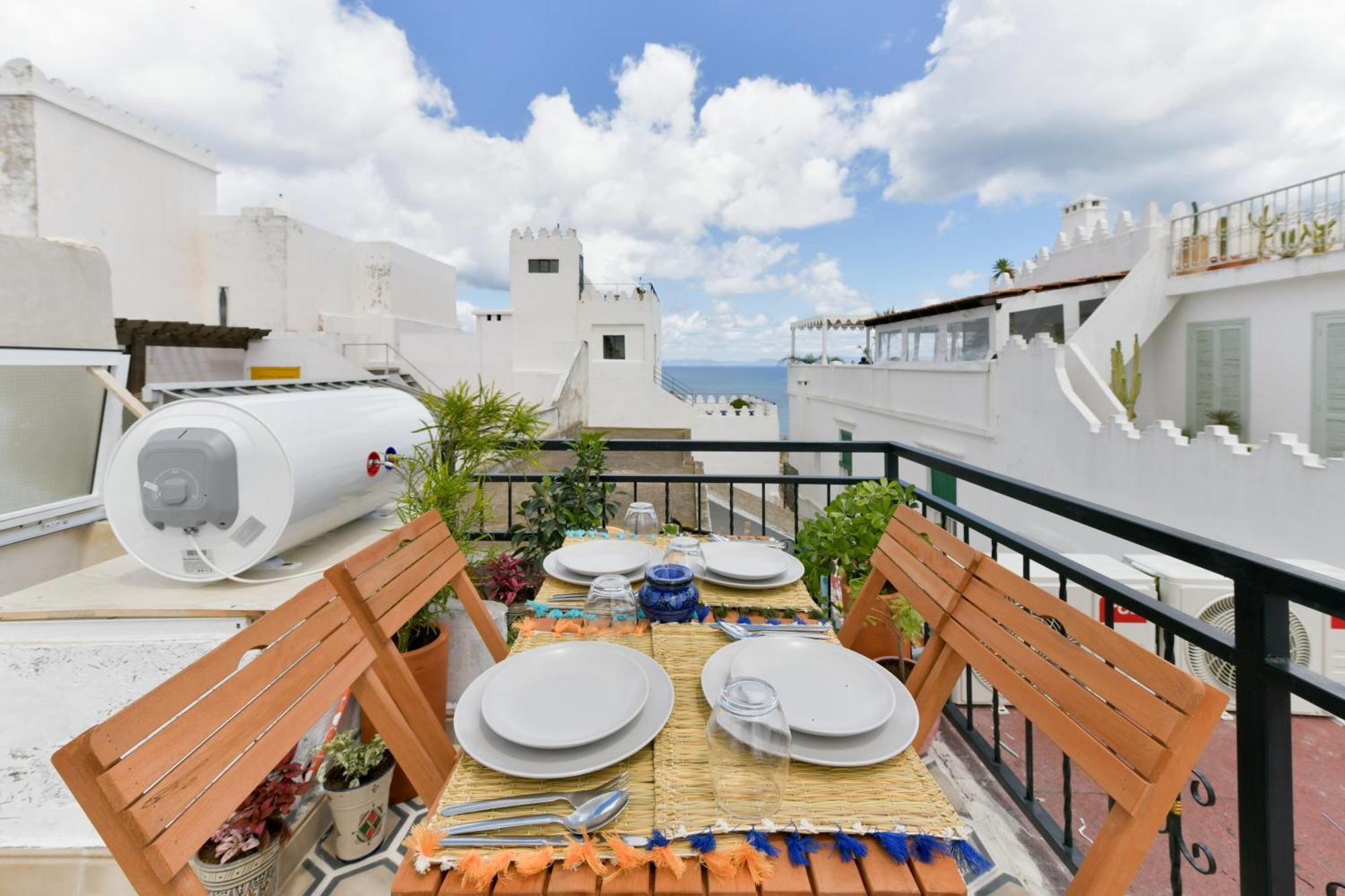 La Casita Guennoun Kasbah Villa Tangier Bagian luar foto