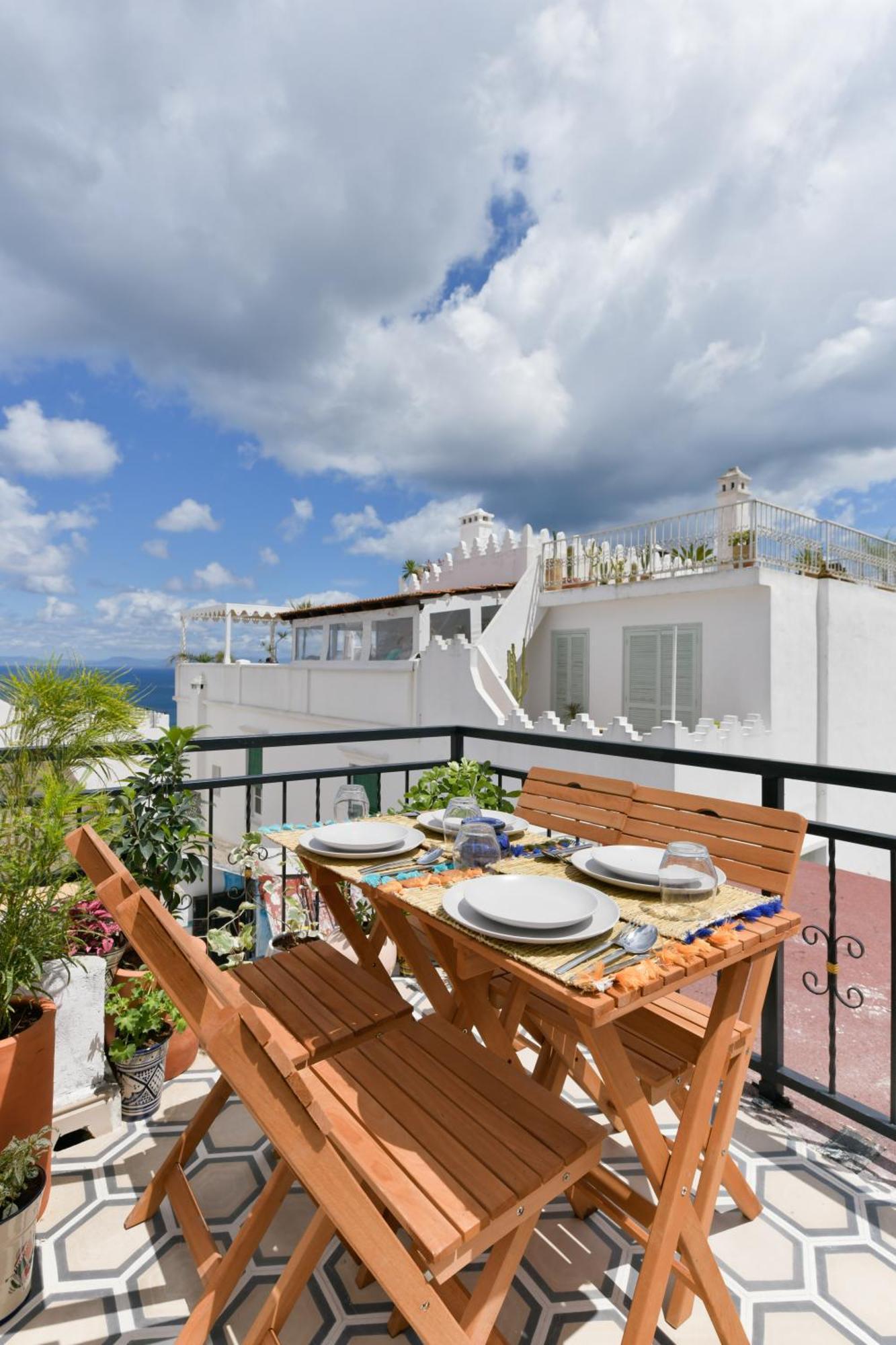 La Casita Guennoun Kasbah Villa Tangier Bagian luar foto