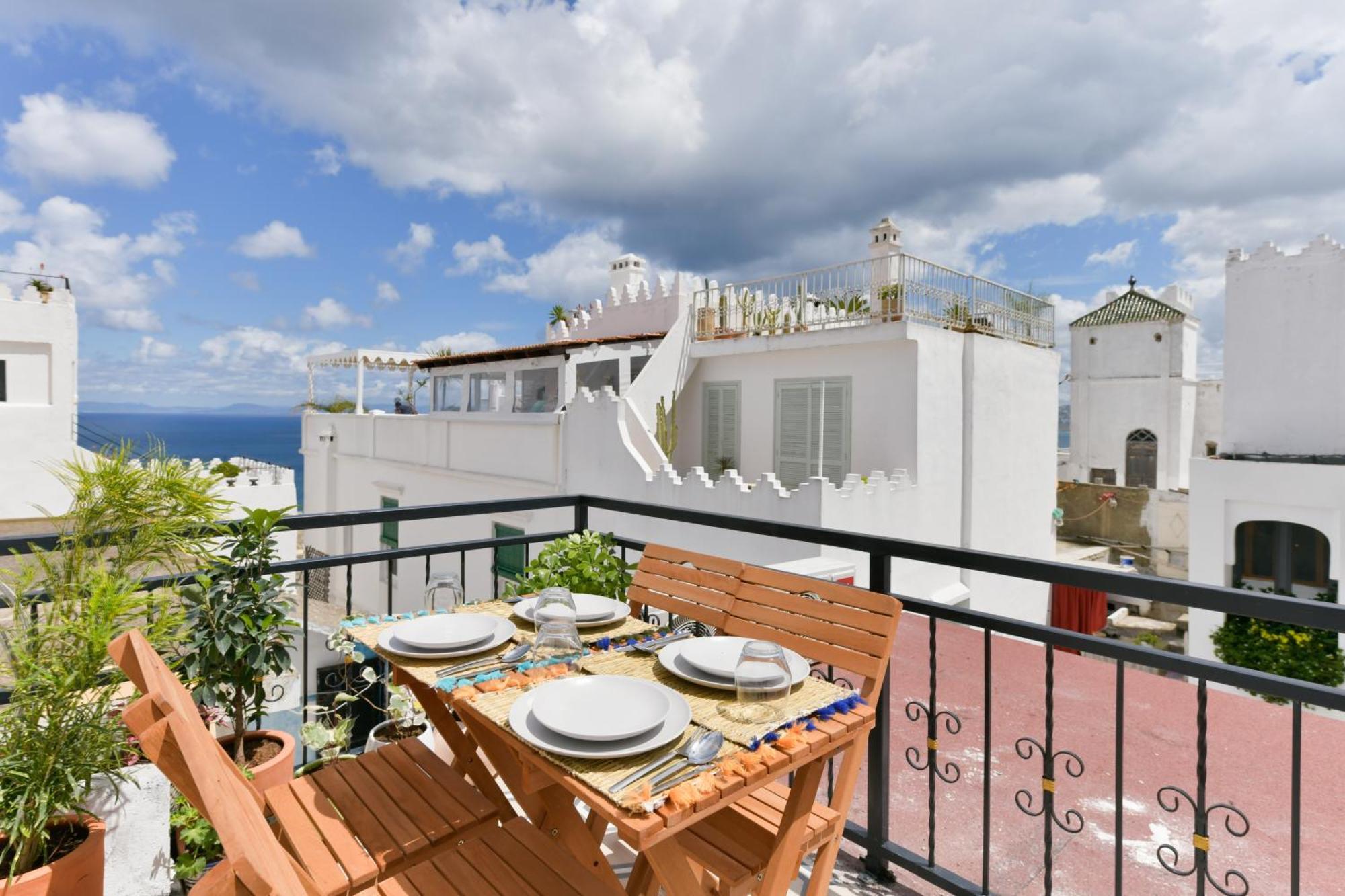 La Casita Guennoun Kasbah Villa Tangier Bagian luar foto